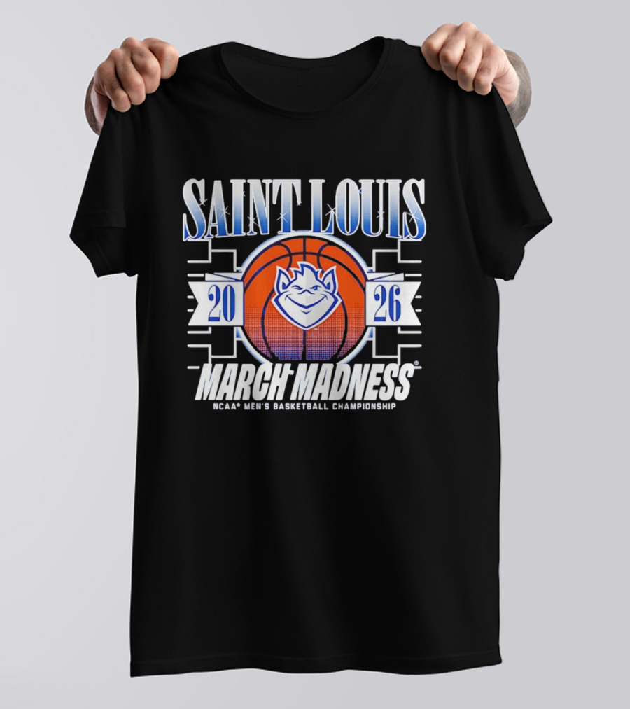 Saint Louis Billikens 2026 NCAA Men's Basketball Championship March Madness T-Shirt