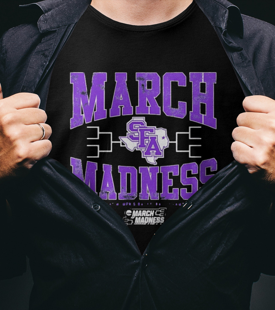 Stephen F Austin Ladyjacks SFA Texas March Madness 2026 T-Shirt