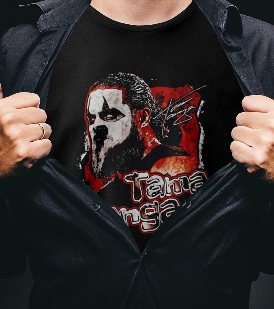 Tama Tonga WWE Grunge Style Design Signature T-Shirt