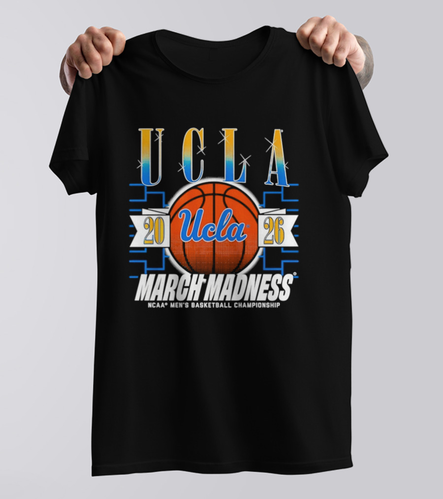 UCLA Bruins 2026 NCAA Men's Basketball Championship March Madness T-Shirt
