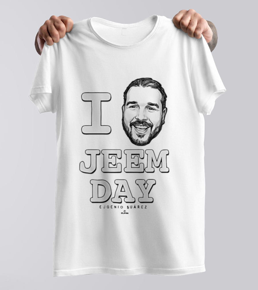 I Love Jeem Day Eugenio Suarez Cincinnati Big Head T-Shirt
