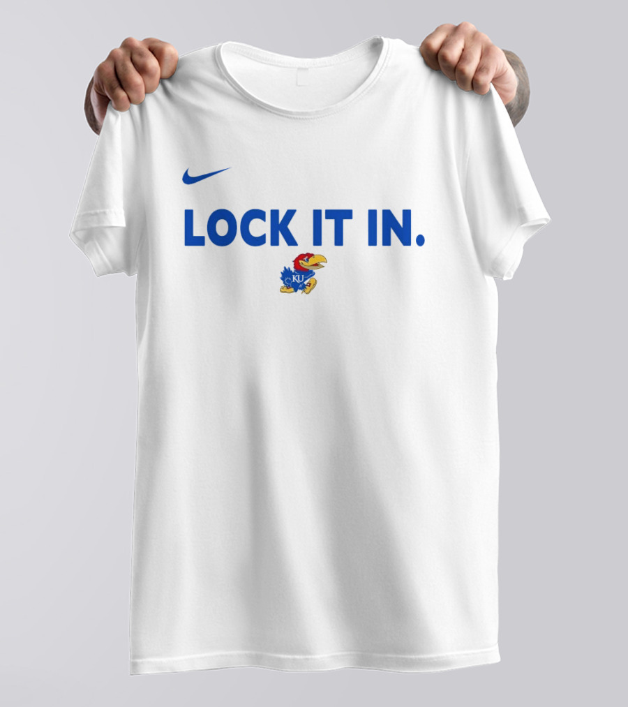 Nike Kansas Jayhawks Basketball Lock It In 2026 T-Shirt