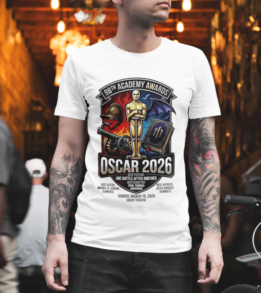 98th Academy Awards Oscar Winners 2026 Event May 12 Hollywood CA T-Shirt