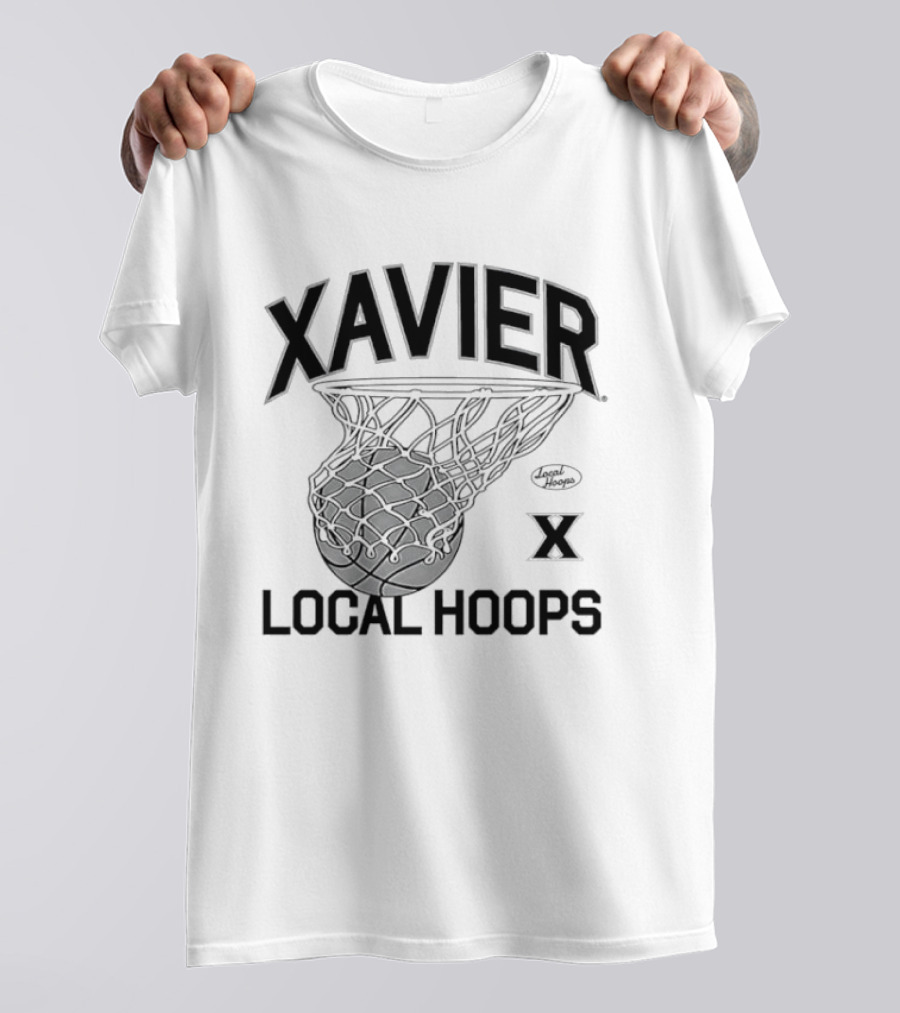 Xavier Basketball Local Hoops Team Spirit T-Shirt