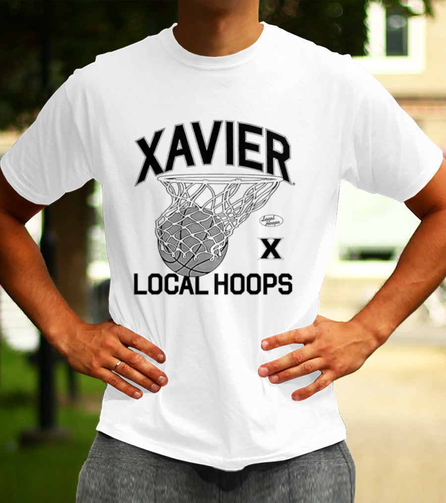 Xavier Basketball Local Hoops Team Spirit T-Shirt