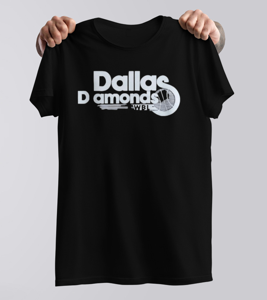 Dallas Diamonds Basketball Team WPBL 1978 T-Shirt