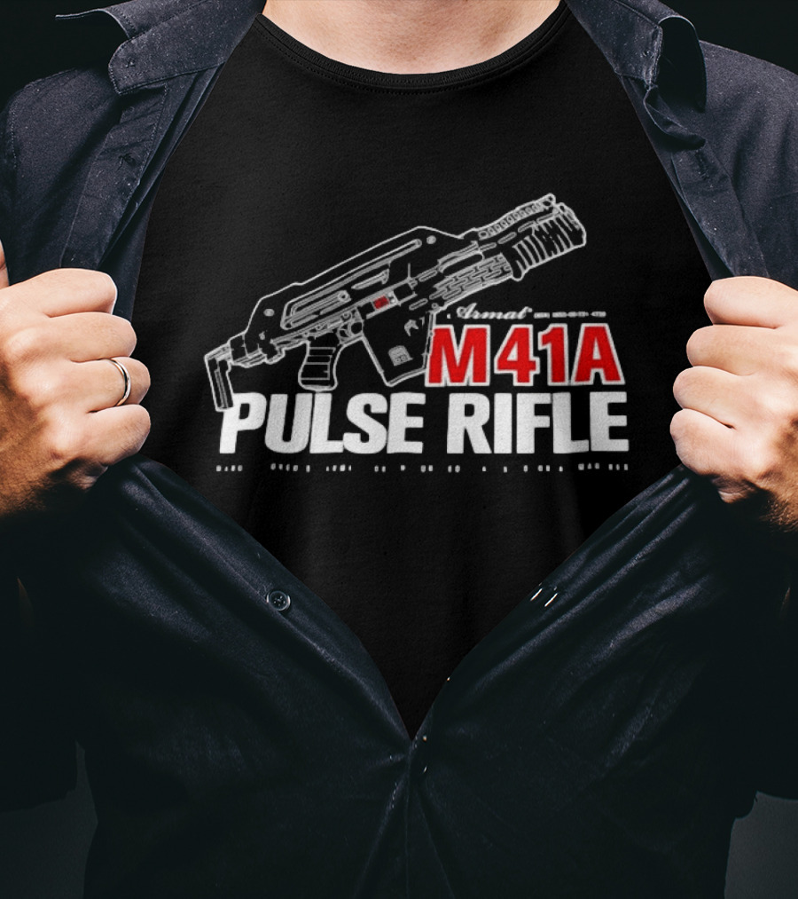 Armaf M41A Pulse Rifle For United States Colonial Marines T-Shirt