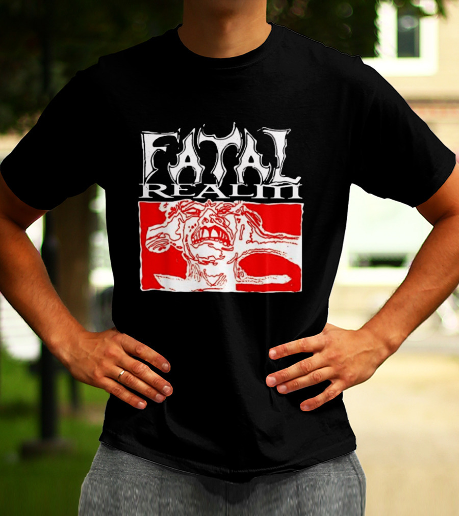 Fatal Reality Horror Scream T-Shirt