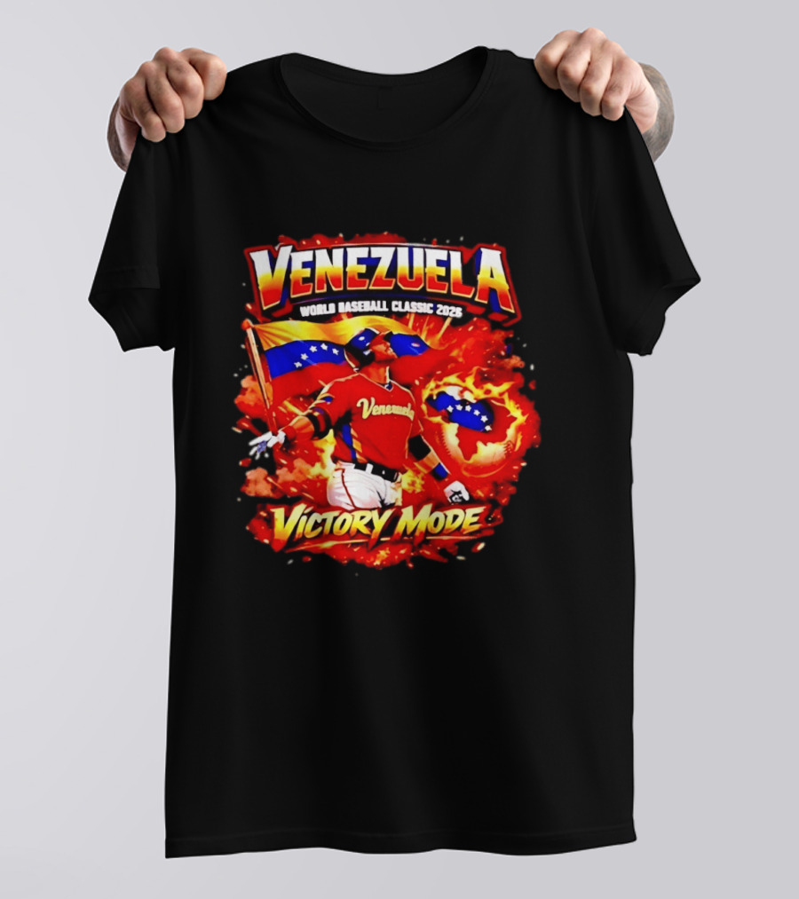 Venezuela World Baseball Classic 2026 Victory Mode T-Shirt
