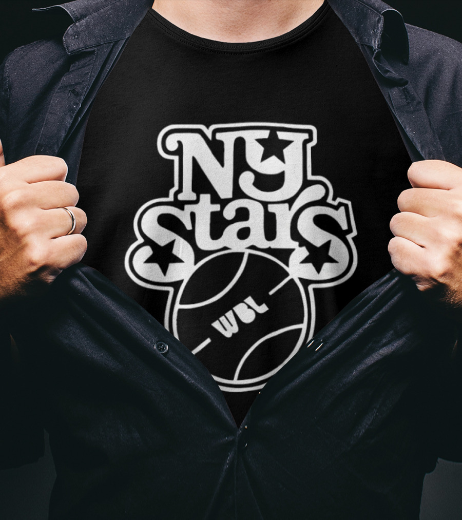 NY Stars Women's Professional Basketball League WBL T-Shirt