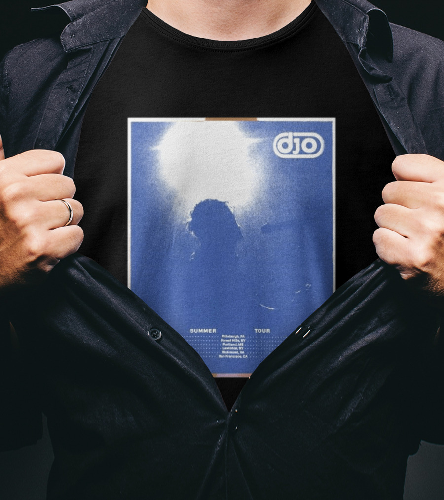 Djo Summer Tour 2026 Pittsburgh New York New Haven Louisville Milwaukee San Francisco T-Shirt