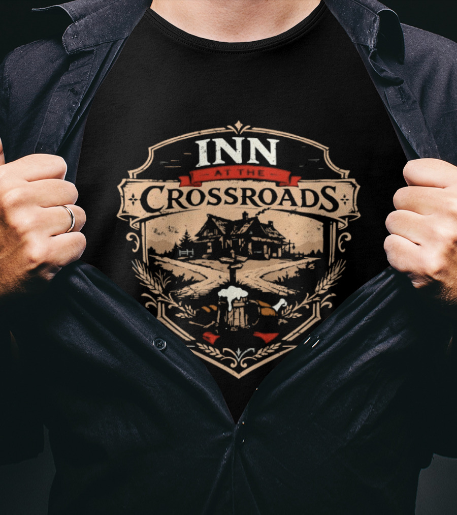 Inn At The Crossroads Vintage Rustic T-Shirt