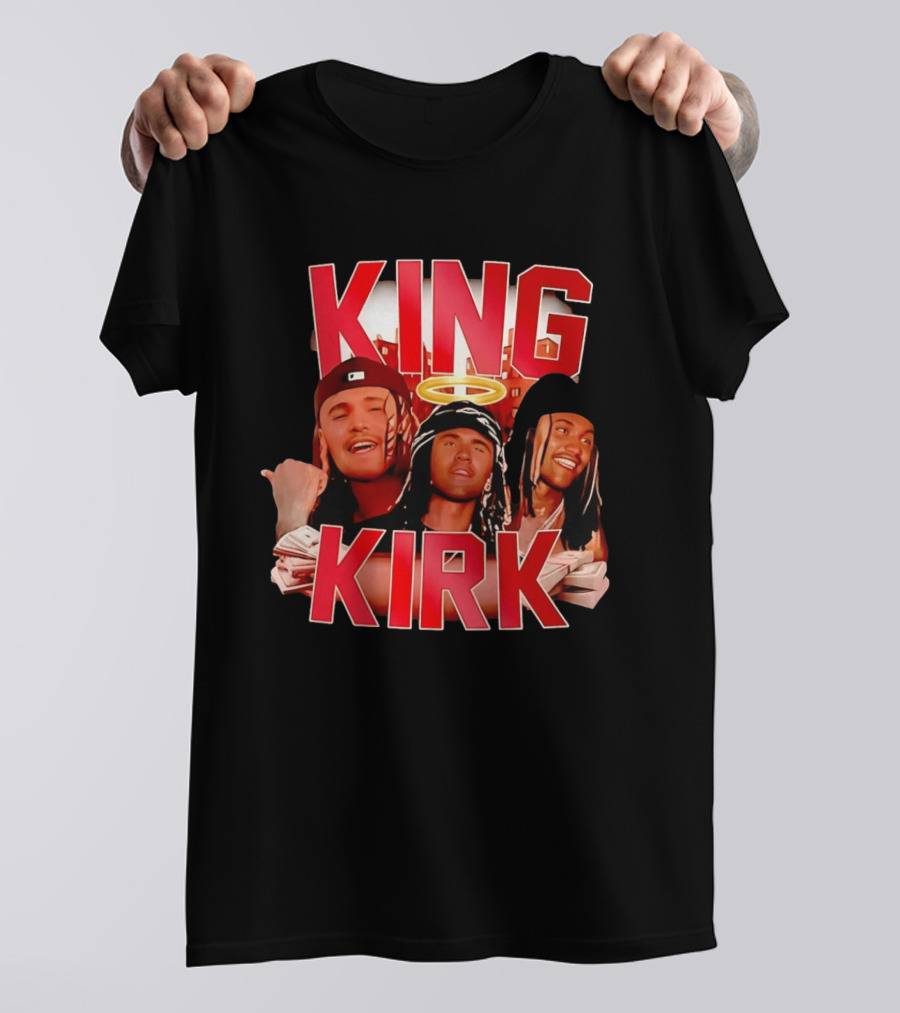King Kirk Halo Three Expressions T-Shirt