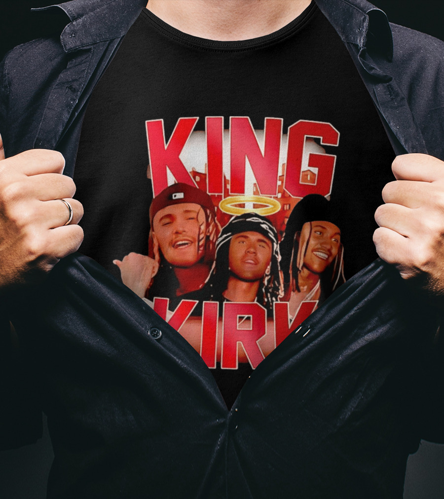King Kirk Halo Three Expressions T-Shirt