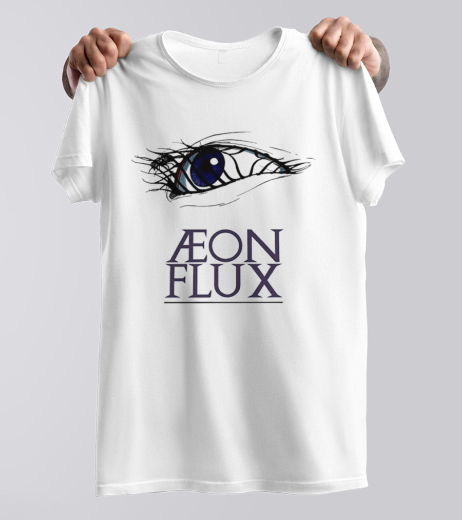 Aeon Flux Eye Key Bioworld Blue Eye T-Shirt