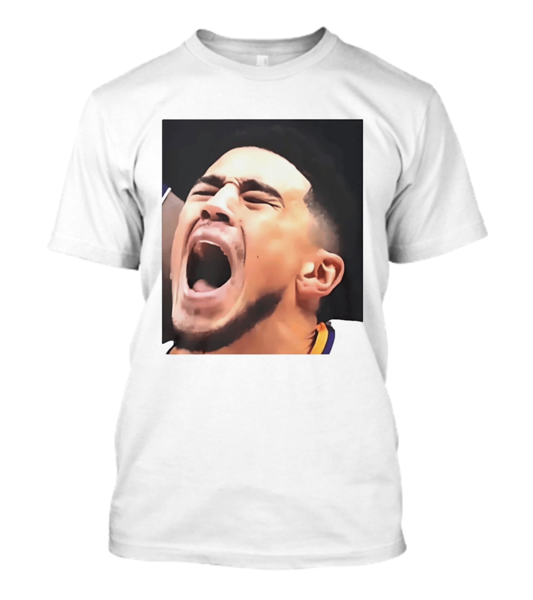 Phoenix Suns Devin Booker Big Face Basketball T-Shirt