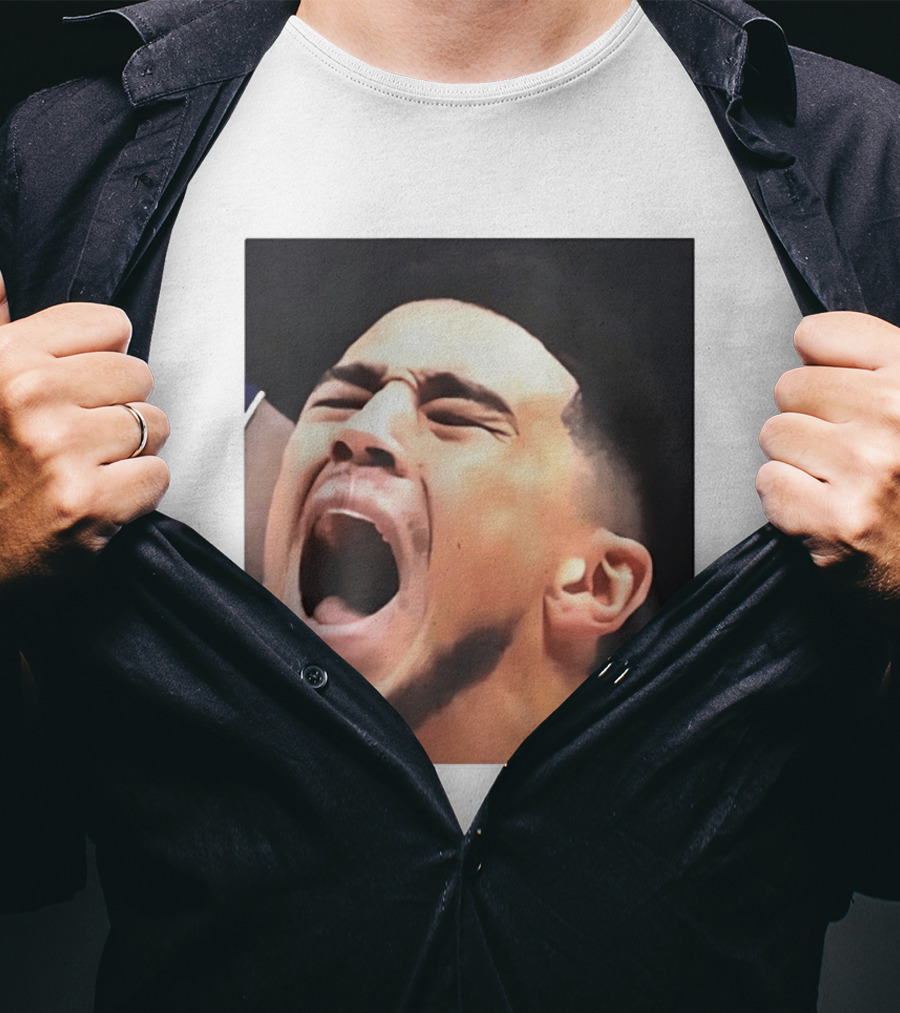 Phoenix Suns Devin Booker Big Face Basketball T-Shirt