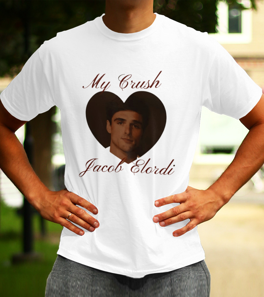 My Crush Jacob Elordi Heart T-Shirt