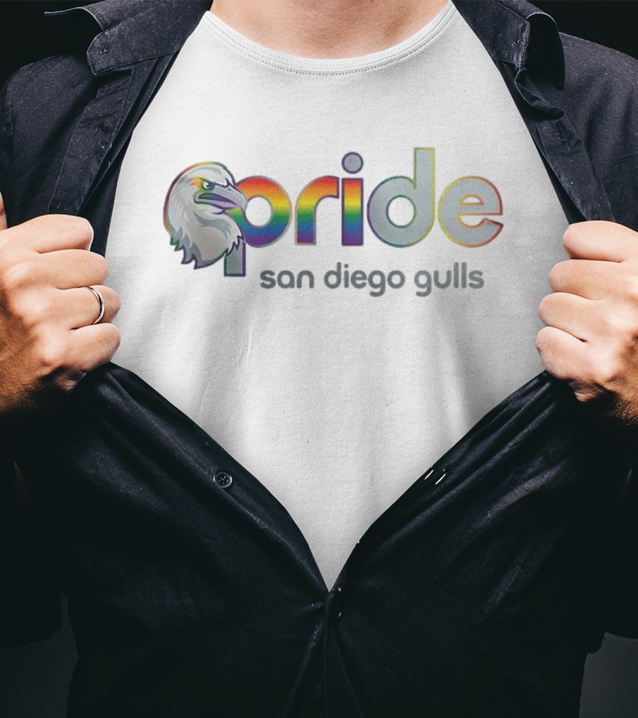 San Diego Gulls Pride Night 2026 Celebration T-Shirt