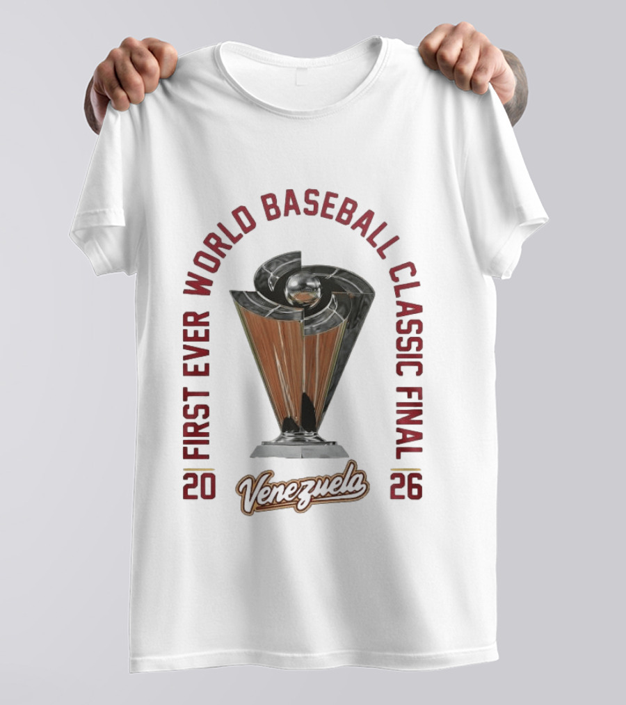 World Baseball Classic First Ever Final 2026 Venezuela T-Shirt