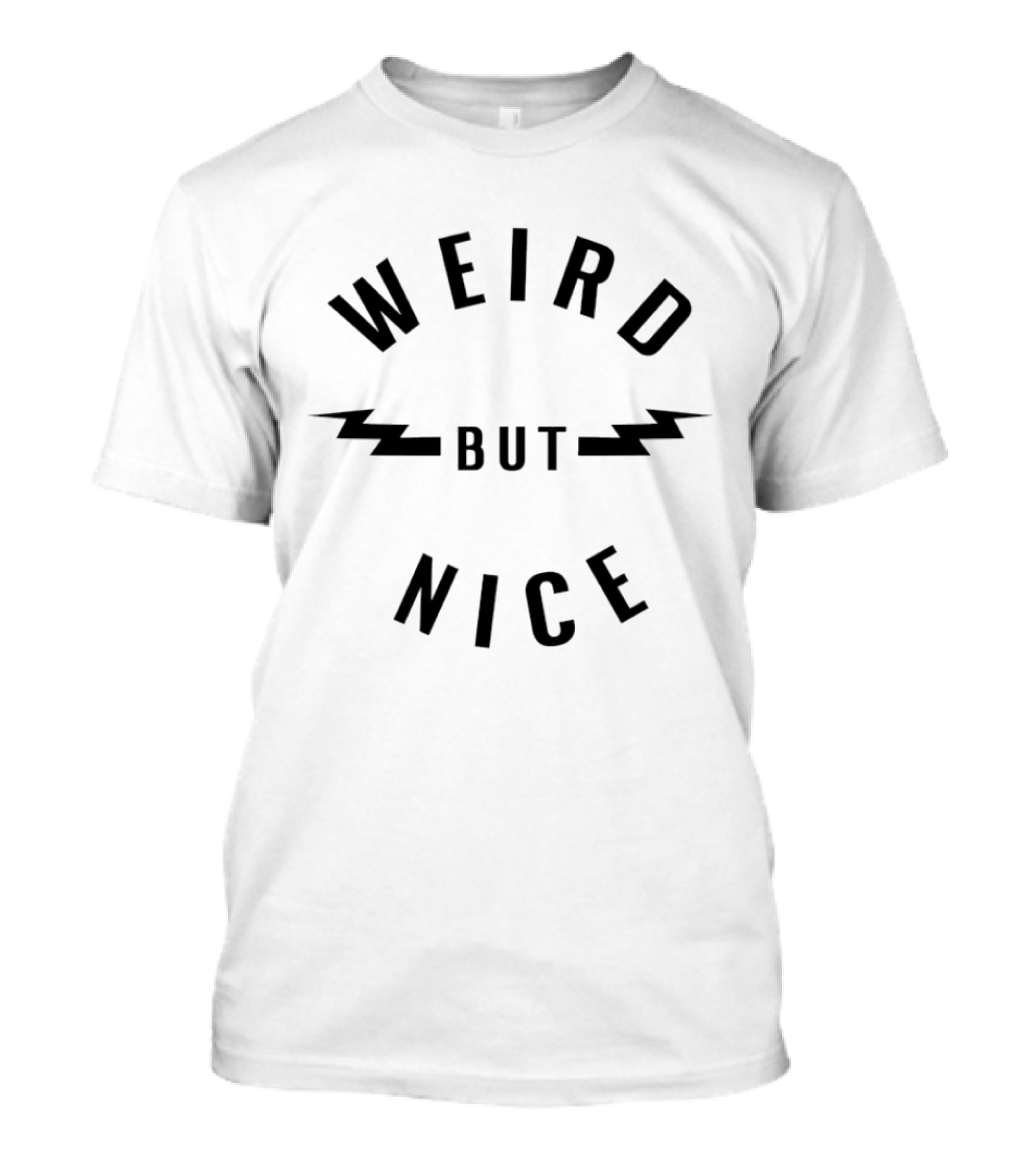 Weird But Nice Lightning Bolt Vibe T-Shirt