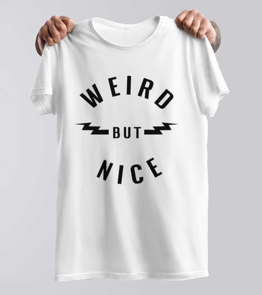 Weird But Nice Lightning Bolt Vibe T-Shirt