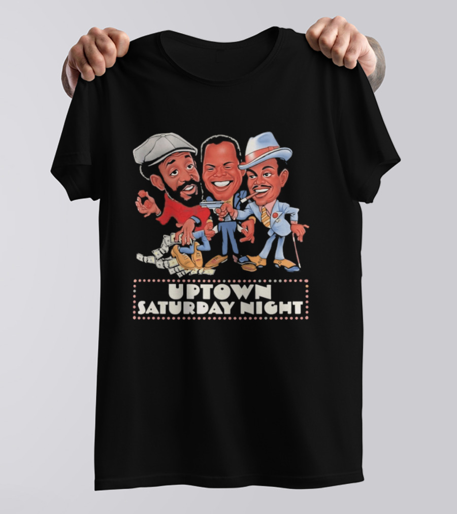 Uptown Saturday Night Caricature Preach Cochise Cooley High T-Shirt