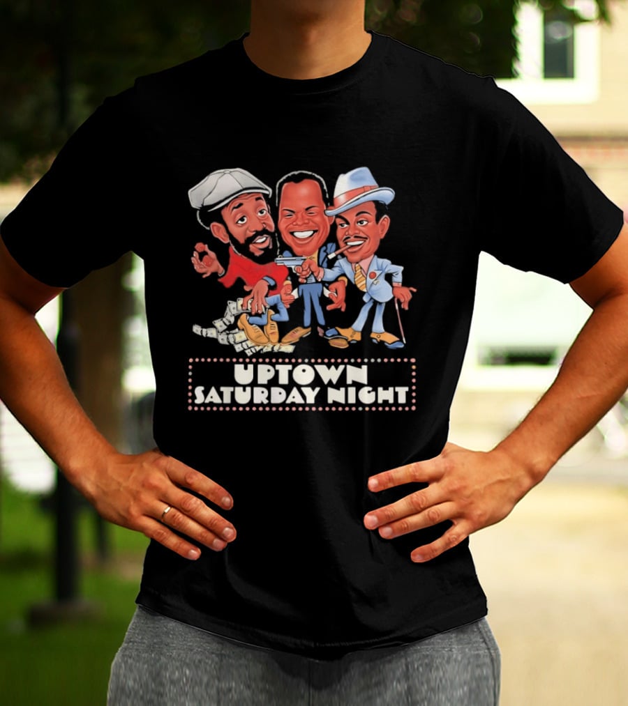 Uptown Saturday Night Caricature Preach Cochise Cooley High T-Shirt
