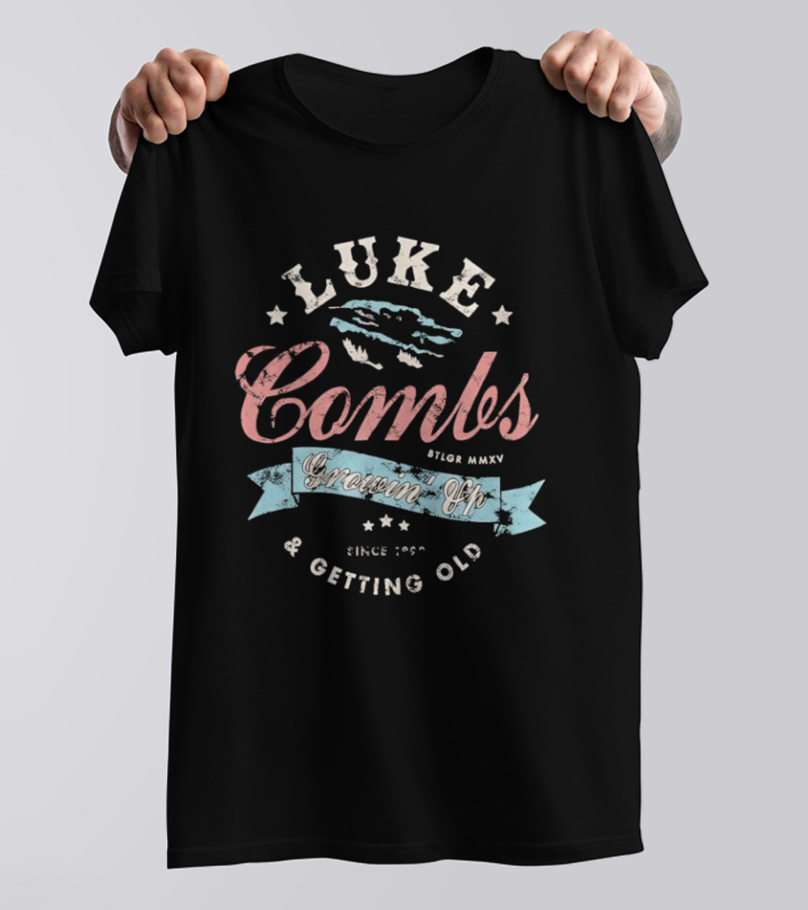 Luke Combs Styler Heavy Since 90s Getting Old T-Shirt