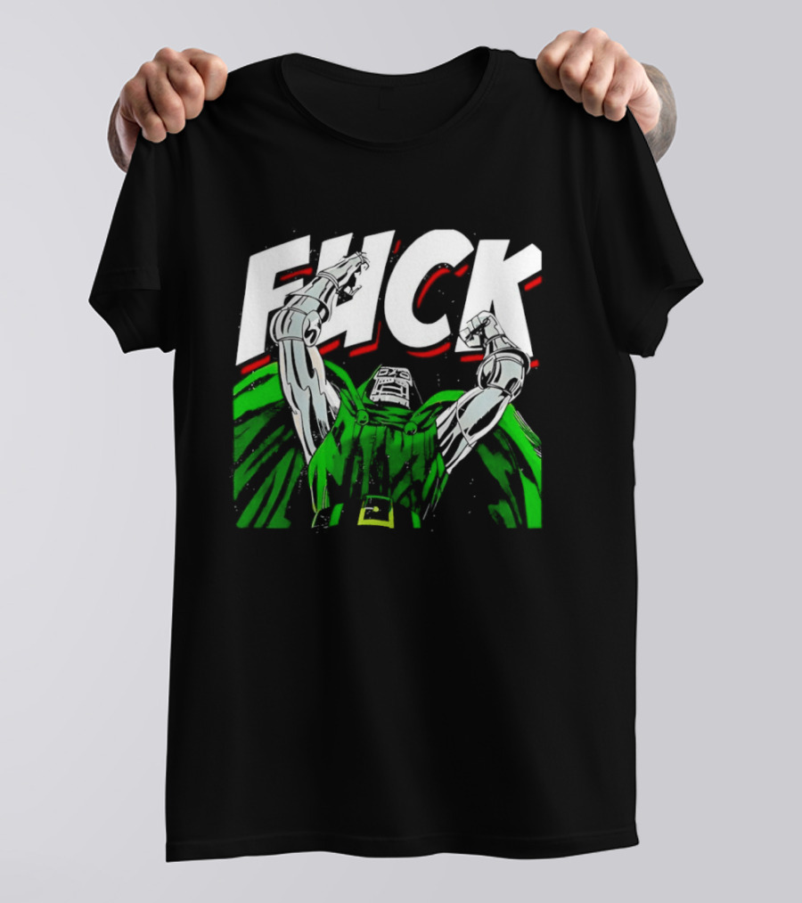 Doctor Doom Fuck Mavel Comics T-Shirt