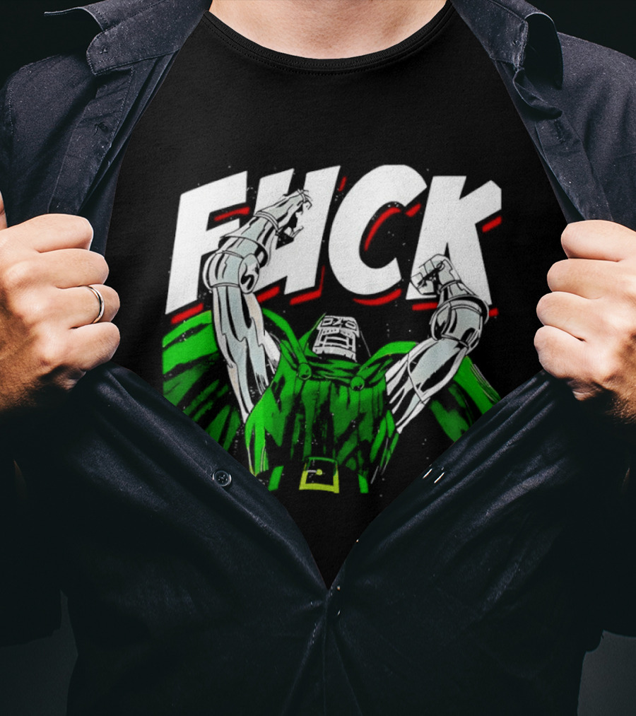 Doctor Doom Fuck Mavel Comics T-Shirt