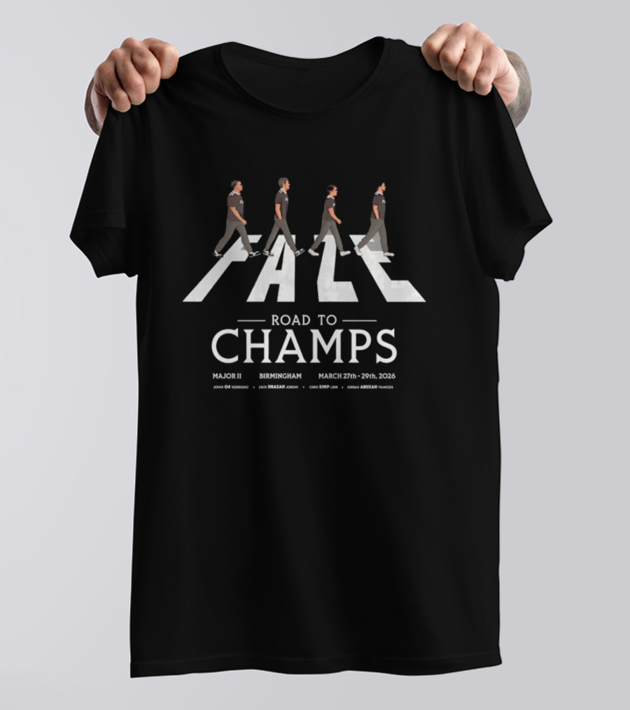 Faze Road To Champs March 26 Birmingham 2016 Major Tournament Event T-Shirt
