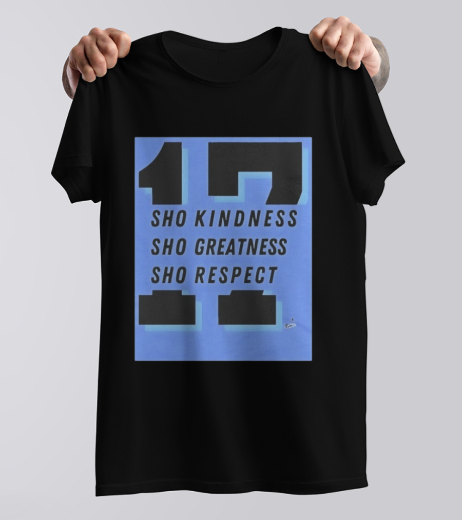 Shohei Ohtani 17 Sho Kindness Greatness Respect Dodgers T-Shirt