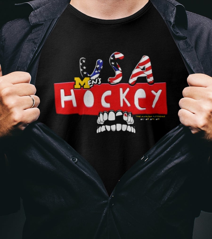 Men's USA Hockey Michigan Difference T-Shirt