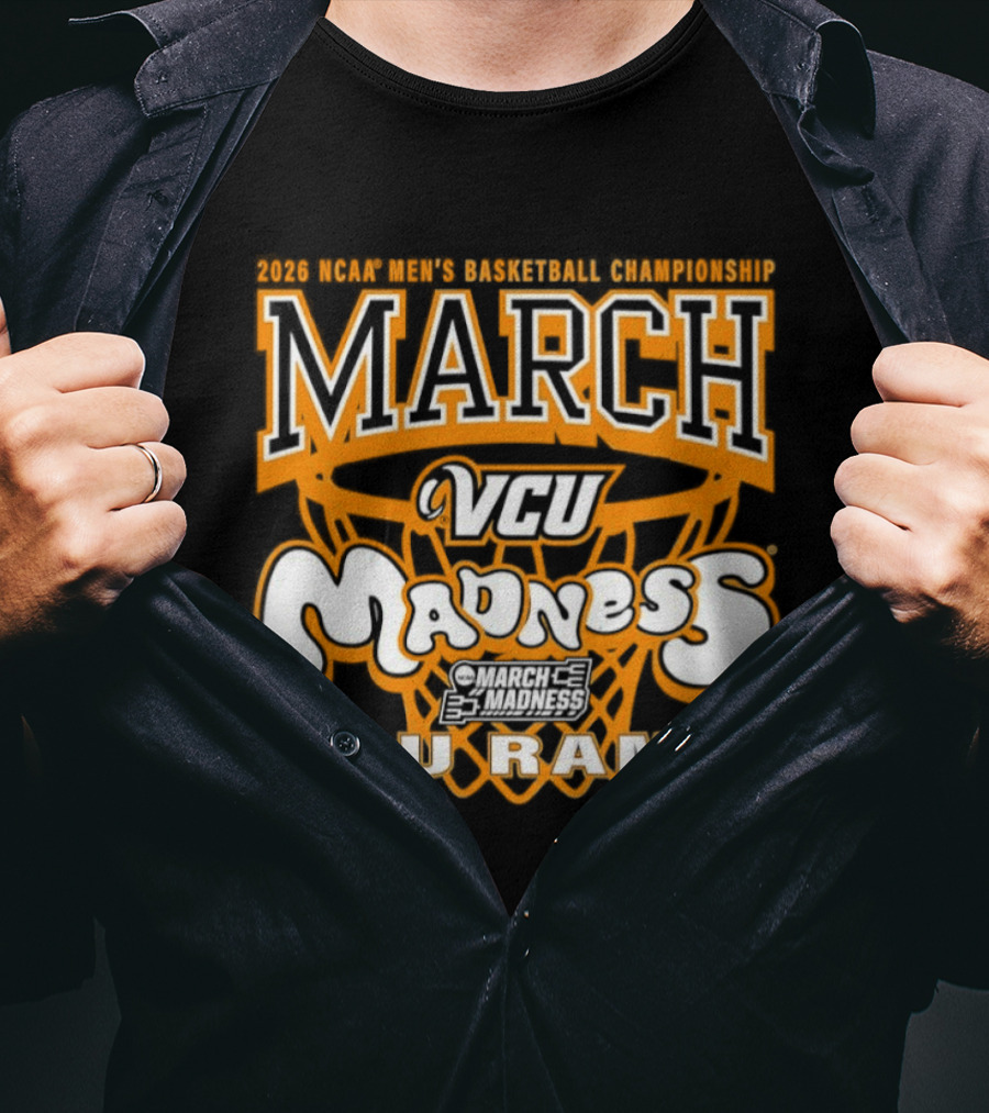 NCAA Basketball Championship 2026 VCU Rams March Madness T-Shirt