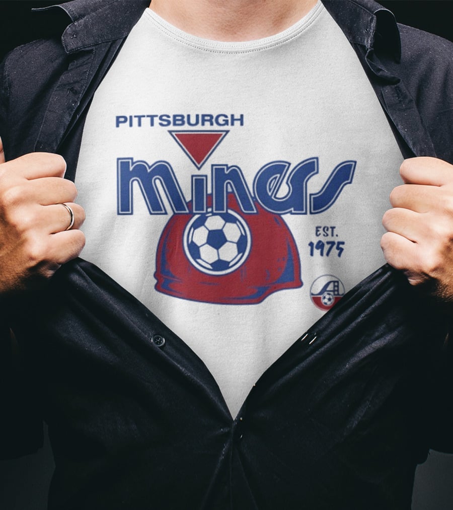 Pittsburgh Miners Soccer Est 1975 T-Shirt