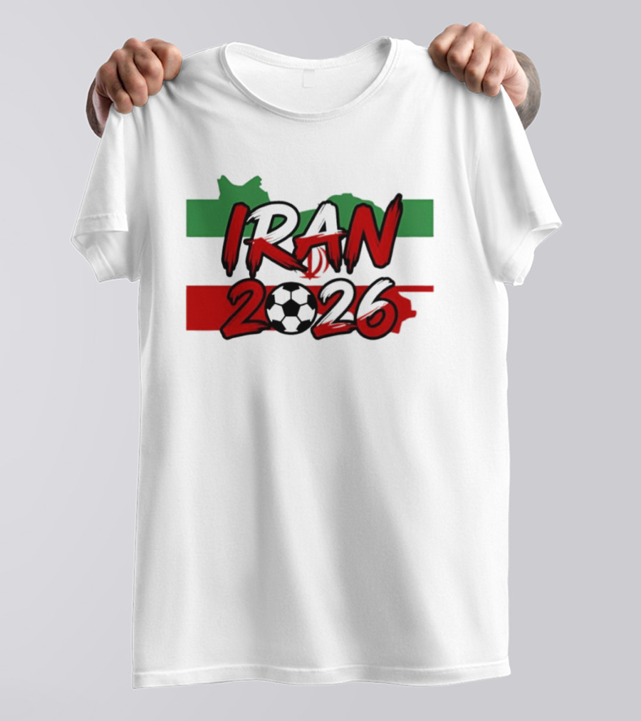 IRAN 2026 World Cup Soccer National Team T-Shirt