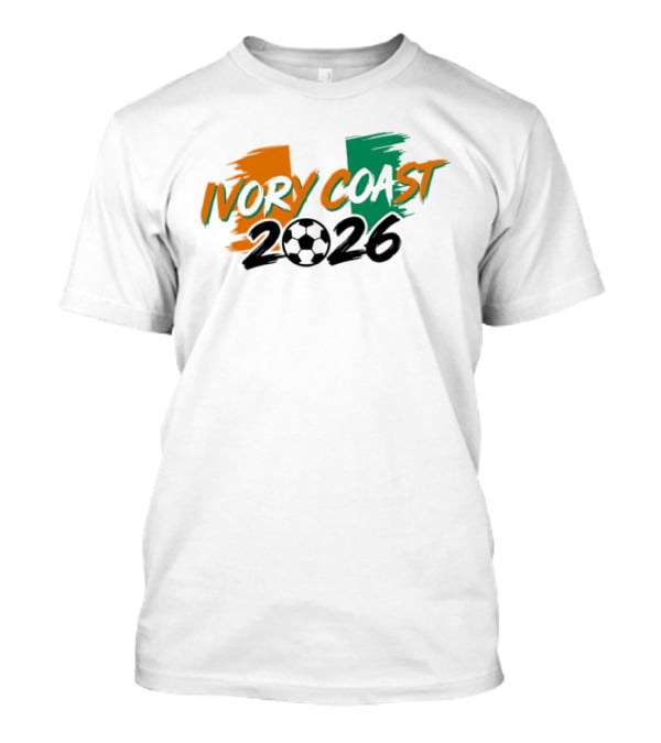 Ivory Coast 2026 Soccer Fan Gear T-Shirt