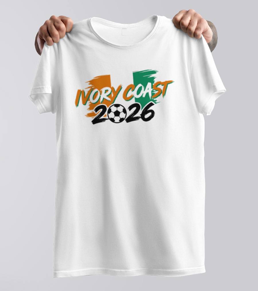 Ivory Coast 2026 Soccer Fan Gear T-Shirt