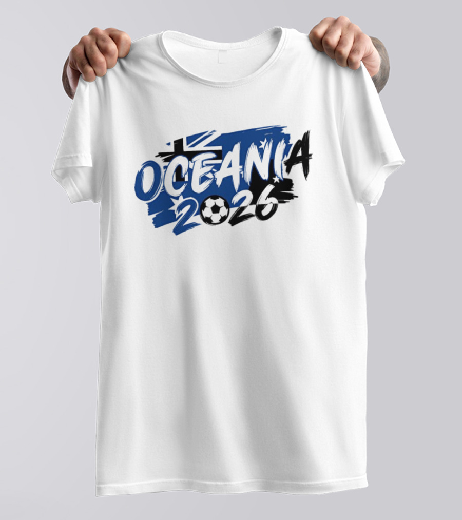 Oceania 2026 Soccer Championship Flag Football T-Shirt