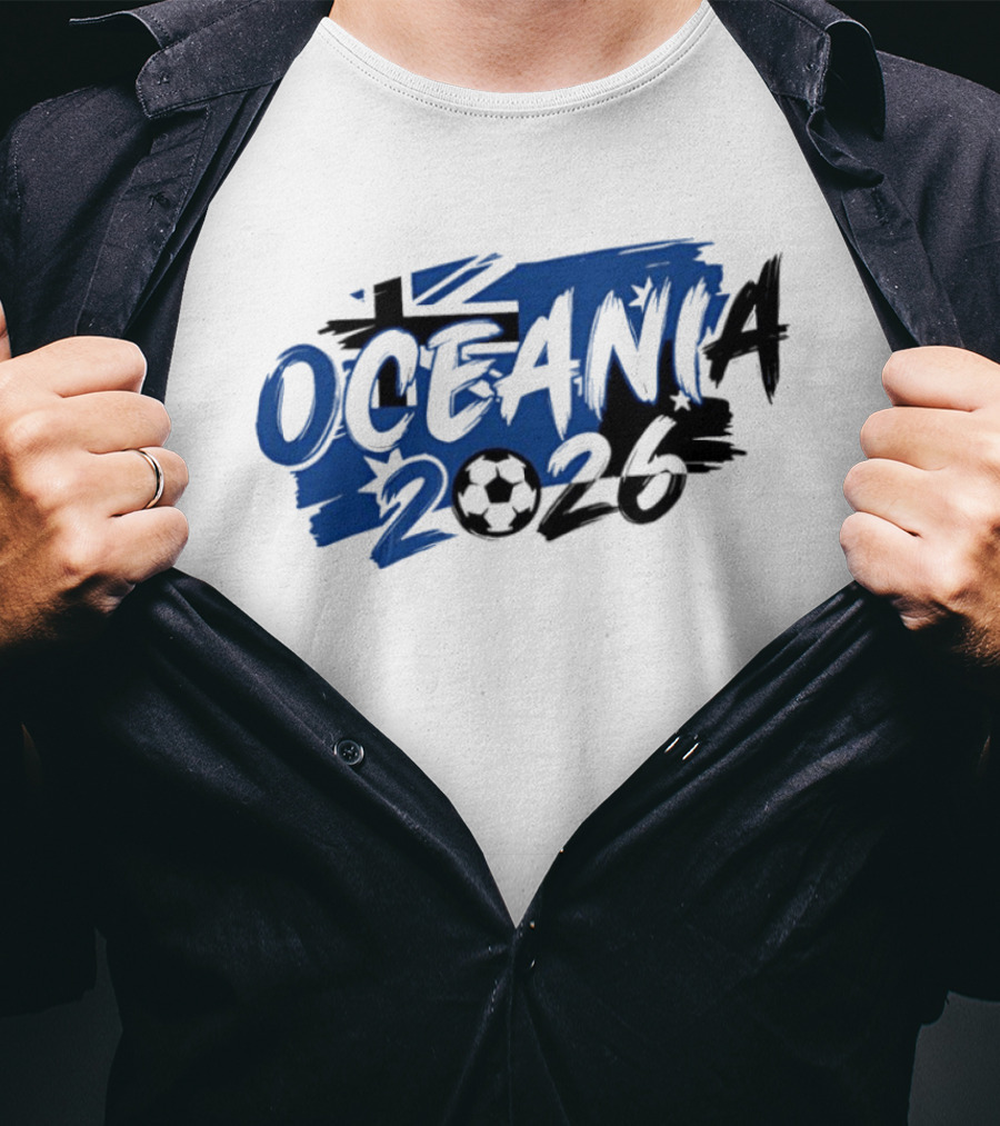 Oceania 2026 Soccer Championship Flag Football T-Shirt