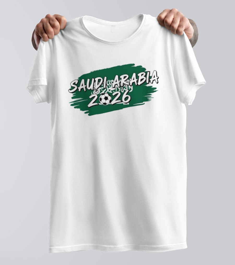 Saudi Arabia 2026 Soccerball T-Shirt