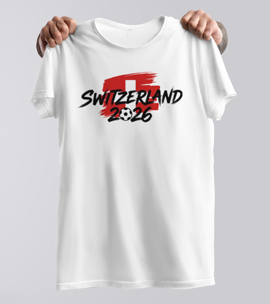 Switzerland 2026 Football World Cup Team Soccer T-Shirt