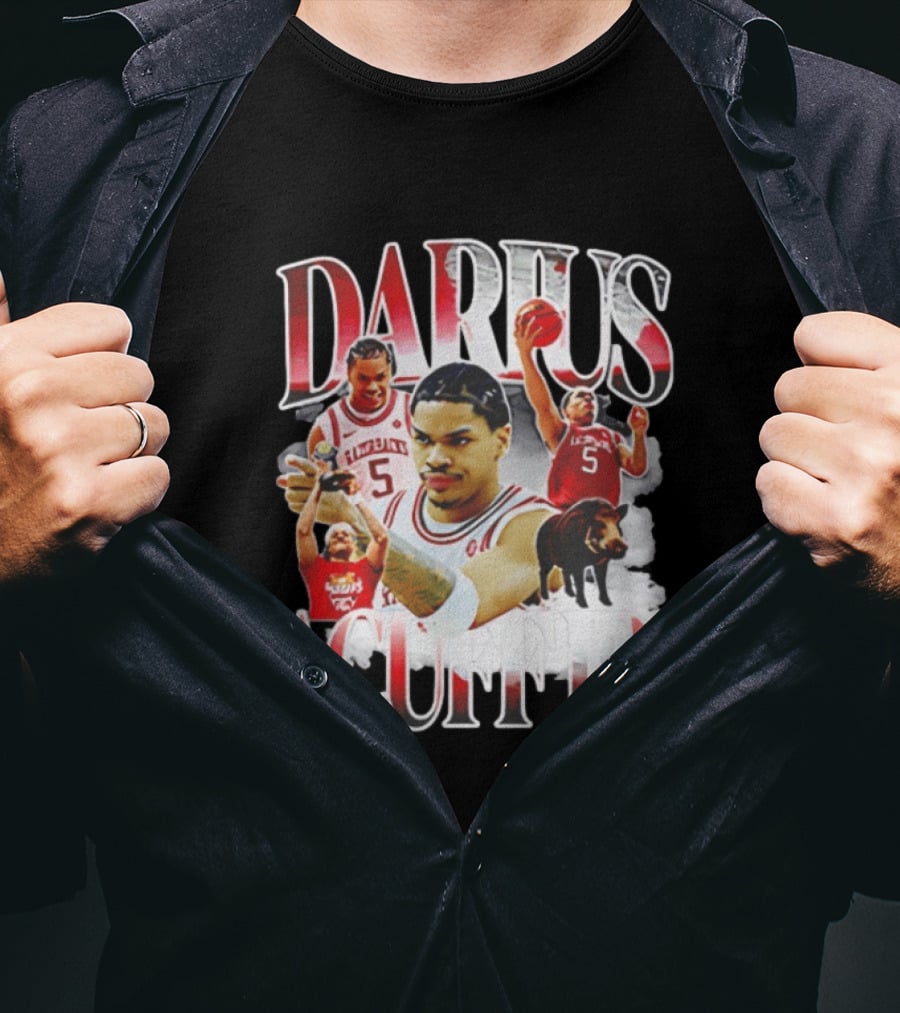 Darus Acuff Jr Arkansas Razorbacks Basketball Player Highlights T-Shirt