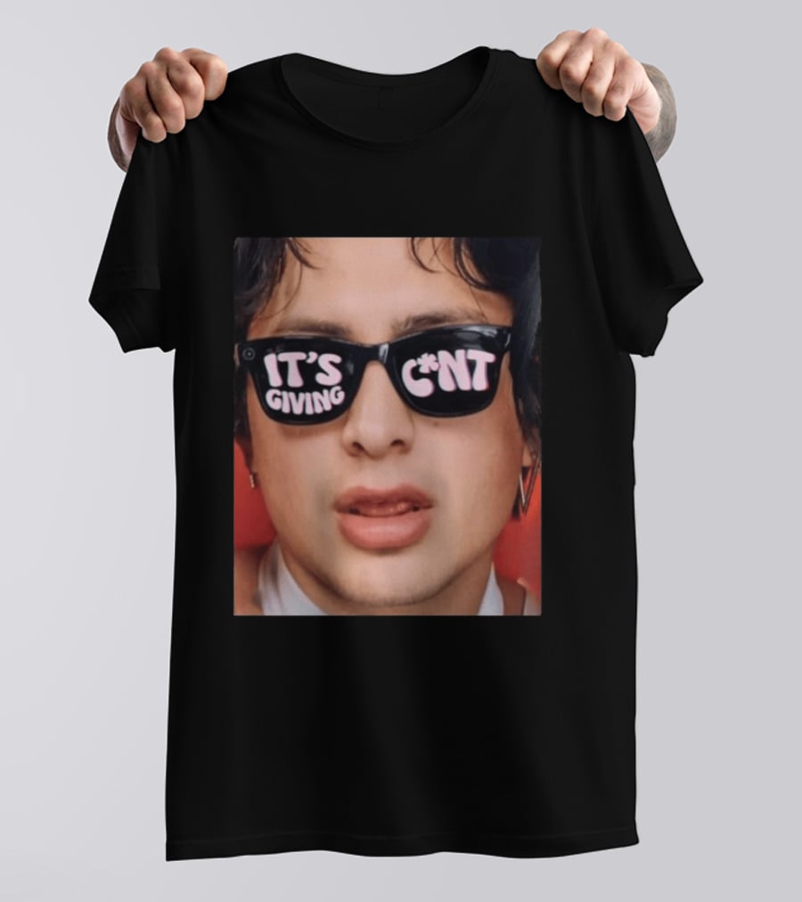 Hudson Williams It's Giving C*nt Sunglasses T-Shirt