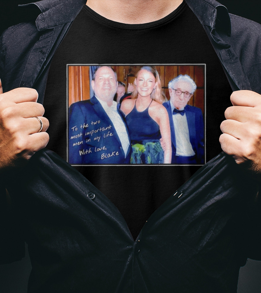 To The Two Most Important Men In My Life With Love Blake T-Shirt