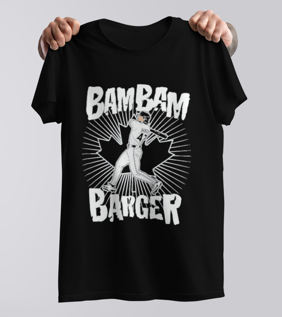 Addison Barger Toronto Blue Jays Bam Bam Barger Canada Baseball Player T-Shirt