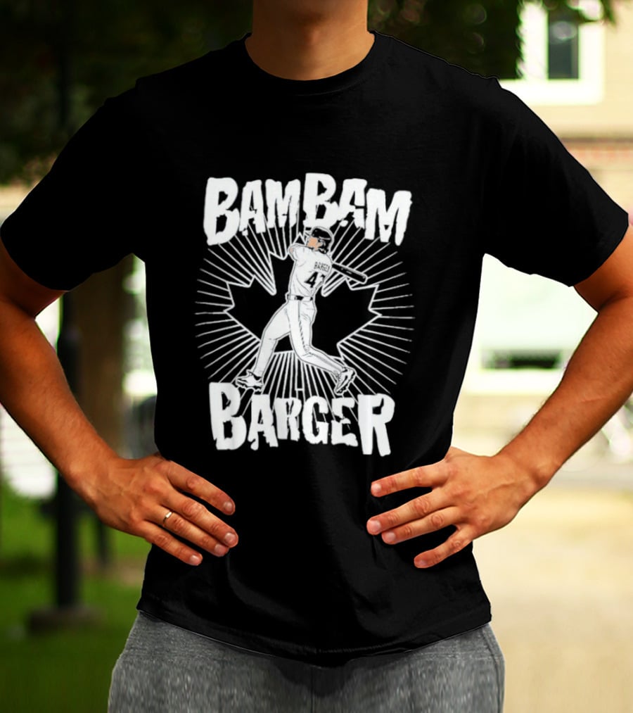 Addison Barger Toronto Blue Jays Bam Bam Barger Canada Baseball Player T-Shirt