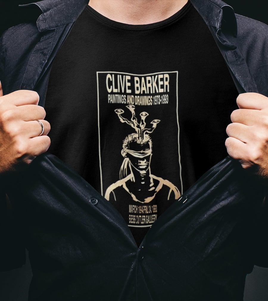 Clive Barker Paintings And Drawings 1973 1983 Black Thorn By Chet Zar CEPHALOMANCER T-Shirt