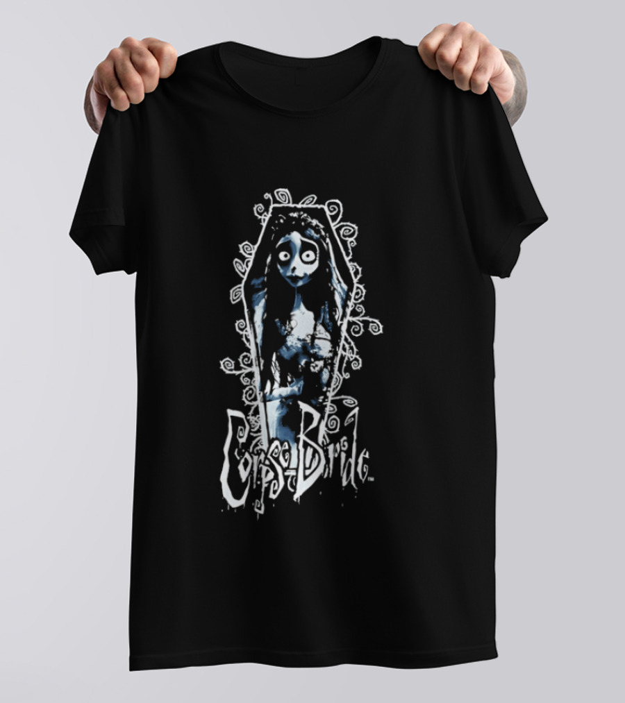 Corpse Bride Tim Burton Gothic Romantic Animated Movie T-Shirt